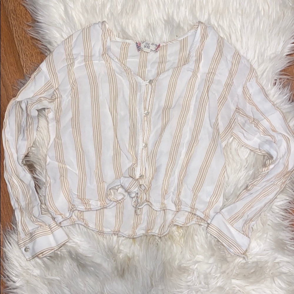 Long sleeve blouse